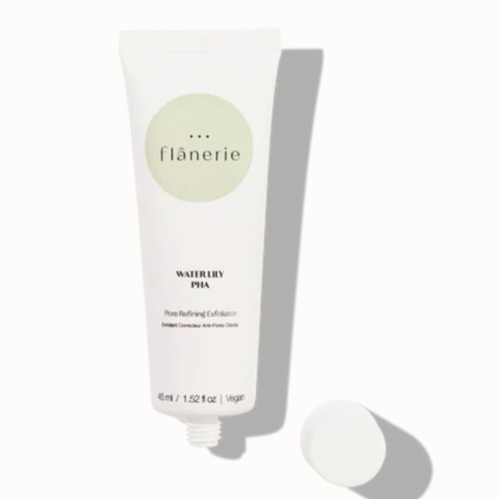 NEW Flanerie Water Lily PHA Pore Refining Exfoliator 45ml